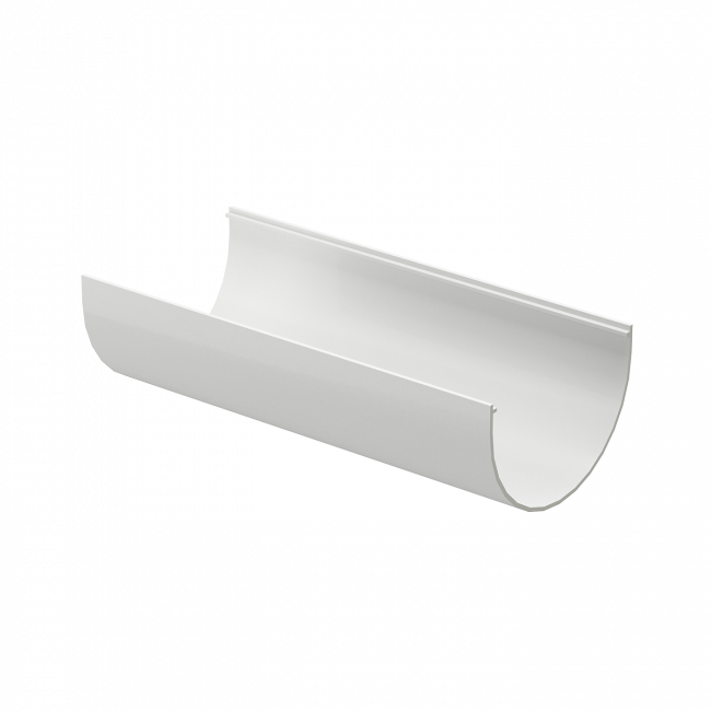 Желоб водосточный 3 м Премиум (Premium) Пломбир 9003 Желоб водосточный 3 м Премиум (Premium) Пломбир 9003