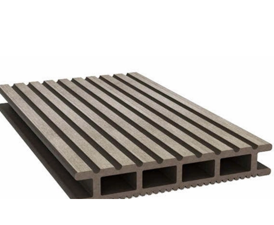 Террасная доска из ДПК Savewood Carpinus двухсторонняя темно-коричневый