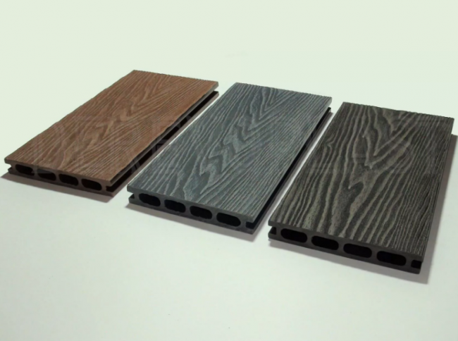 Террасная доска дпк Деревопласт Тиснение Т2