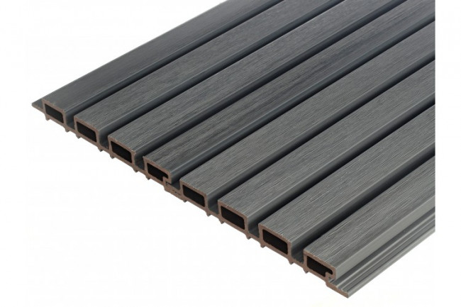 Реечная панель Тимбертекс коэкструзия Cерый микс Реечная панель Тимбертекс коэкструзия Cерый микс