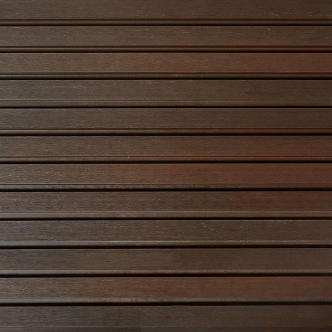 Реечная панель Тимбертекс коэкструзия Темно-коричневый 